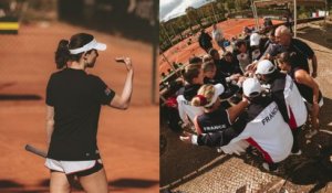 Billie Jean King Cup 2026 - Alizé Cornet : "10 heures sur le banc, c'était un bon bizutage"