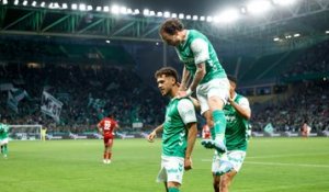 Ligue 2 : Les Verts gardent le cap vers la L1 après leur victoire sur Dunkerque