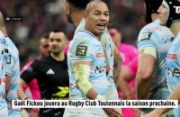 Le centre du Racing 92, Gaël Fickou s'engage pour deux ans avec Toulon - Rugby - Transferts