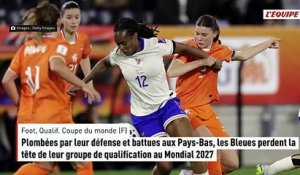 Les Bleues perdent la tête de leur groupe de qualification au Mondial 2027 - Foot - Qualif. Coupe du monde (F)
