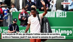 Pour son dernier Roland-Garros, Monfils organise une soirée caritative sur le court Philippe-Chatrier - Tennis - Roland-Garros