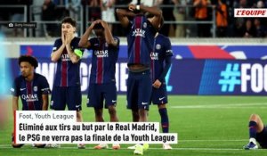 Éliminé aux tirs au but par le Real Madrid, le PSG ne verra pas la finale de la Youth League - Foot - Youth League
