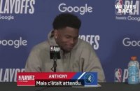 Timberwolves - Edwards : "Fatigué mais satisfait"