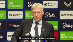 Everton - Moyes : "Le football est parfois cruel"