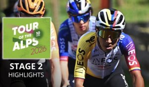 Tour des Alpes 2026 - Étape 2 Résumé - Giulio Pellizzari la 2e étape... un duel intense Red Bull et INEOS