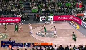 Monaco cède sur le parquet du Panathinaïkos - Basket - Euroligue (H)