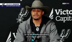 NBA : Les mots émouvants de Keldon Johnson après son titre de 6e homme de l'année