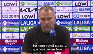 Barcelone - Flick : "On célébrera le moment venu, pas maintenant"