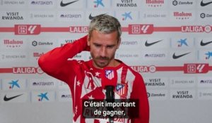 Atlético - Griezmann : "Important de gagner, d'autant plus avec le match qui nous attend contre Arsenal"