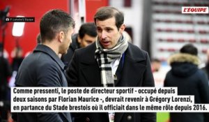 Grégory Lorenzi devrait remplacer Florian Maurice au poste de directeur sportif à Nice - Foot - Ligue 1 - Nice