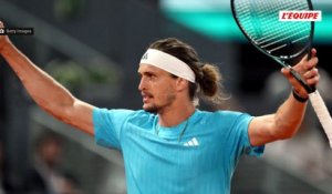Alexander Zverev qualifié pour les demi-finales du Masters 1000 de Madrid après sa victoire contre Flavio Cobolli - Tennis - Madrid