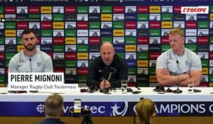 Pierre Mignoni : « Ce groupe a envie d'écrire son histoire » - Rugby - Coupe des champions,
