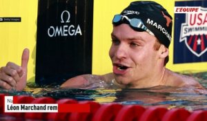 Léon Marchand remporte le 400 m 4 nages du meeting de Fort Lauderdale - Natation