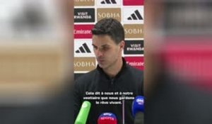 Arsenal - Arteta enflamme le sprint final : "On garde le rêve vivant"