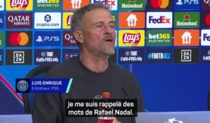 PSG - Luis Enrique s’inspire de... Rafael Nadal pour motiver ses troupes !