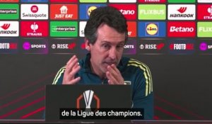 Aston Villa - Emery : "Un match spécial"