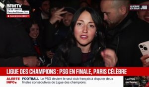 “On est trop heureux”: les supporters du PSG fêtent la qualification en finale de la Ligue des champions
