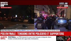 PSG en finale de la Ligue des champions: des tensions entre policiers et supporters