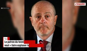 Le patron du tennis italien, Angelo Binaghi, veut « faire exploser le monopole » des tournois du Grand Chelem - Tennis
