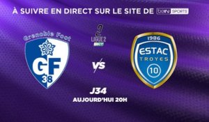 Suivez Grenoble – Troyes en direct !