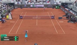 Rome - Pegula intraitable au 3e tour