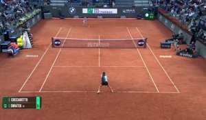 Rome - Swiatek sans pitié face à Cocciaretto
