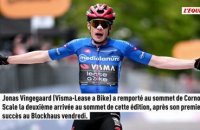 Deux arrivées au sommet, deux victoires : Jonas Vingegaard domine Felix Gall et s'impose sur la 9e étape du Giro - Cyclisme - Giro