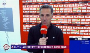 Christophe Pélissier : « On est vraiment soulagés aujourd'hui » - Foot - Ligue 1
