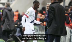 PSG - Enrique critique la prestation de son équipe et donne des nouvelles de Dembélé