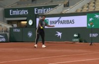 Roland-Garros 2026 - Taylor Townsend à l'entraînement ce mardi 19 mai à Roland-Garros