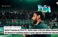 Julien Lopez fait le bilan de ses neuf saisons au Paris FC - Foot - Ligue 1 - Paris FC