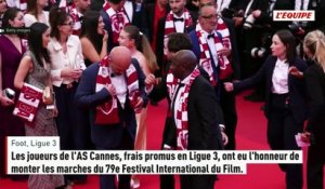 Promus en Ligue 3, les Cannois ont monté les marches du Festival - Foot - Ligue 3