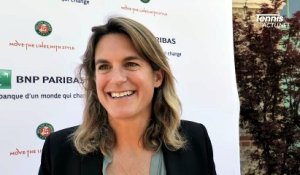 Roland-Garros 2026 - Amélie Mauresmo, la directrice du tournoi après le tirage des tableaux femmes et hommes