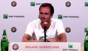 Roland-Garros 2026 - Daniil Medvedev avant de débuter son Roland-Garros