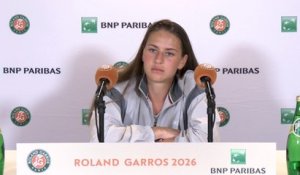 Roland-Garros : Marta Kostyuk à propos de la protestation médias de 15 minutes : “J’ai été informée. J’ai simplement choisi de ne pas le faire”