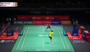 Christo Popov sorti en demi-finale par Teeraratsakul - Badminton - Masters de Malaisie