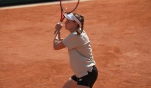 Roland-Garros 2026 - Elena Rybakina à l'entraînement ce samedi 23 mai