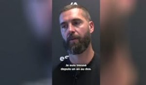 Paire : "J’aimerais finir ma carrière sur le court de tennis"