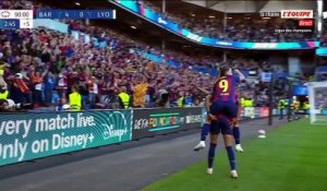 Le 2e but de Salma Paralluelo (Barcelone) en vidéo - Foot - Ligue des champions (F)