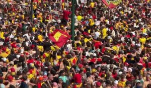 Lens - "La France est devenue lensoise" : Une foule en liesse pour fêter les Sang et Or