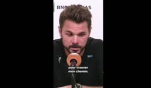 Roland-Garros - Wawrinka : "Jamais facile de dire au revoir à quelque chose qu'on aime autant"