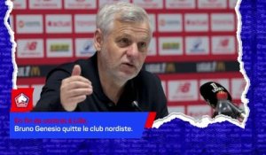 Lille - Genesio quitte le LOSC