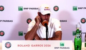 Roland-Garros 2026 - Flavio Cobolli : "Paris est le meilleur tournoi qu'un Européen puisse disputer"