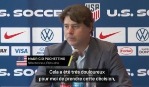 États-Unis - Pochettino reconnaît que faire sa liste pour le Mondial "a été très douloureux"