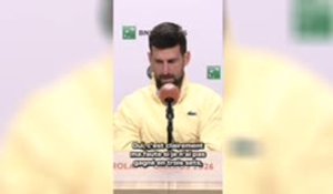 Roland-Garros - Djokovic rend hommage à Royer : "C'est un combattant"
