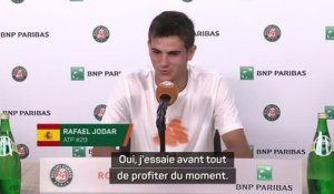 Roland-Garros - Jodar : "J'essaie avant tout de profiter du moment"