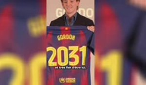 Barça - Gordon : "C'est un rêve qui devient réalité"