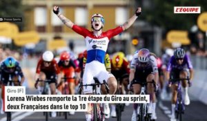 Lorena Wiebes remporte la 1re étape du Giro au sprint, deux Françaises dans le top 10 - Cyclisme - Giro (F)