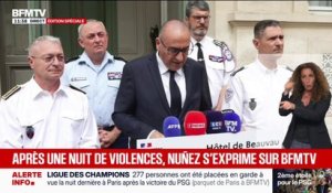 Débordements en marge de la victoire du PSG: "La situation a été globalement sous contrôle", assure Laurent Nuñez