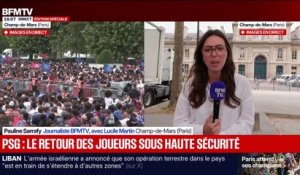 PSG: un dispositif de sécurité exceptionnel pour l'arrivée des joueurs